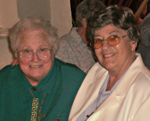 Sr. Dolores Fowler with her good friend Sr. Ann Carmel Badalamente